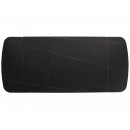 Стол обеденный SIGNAL SENTO черный/черный 120-180/80